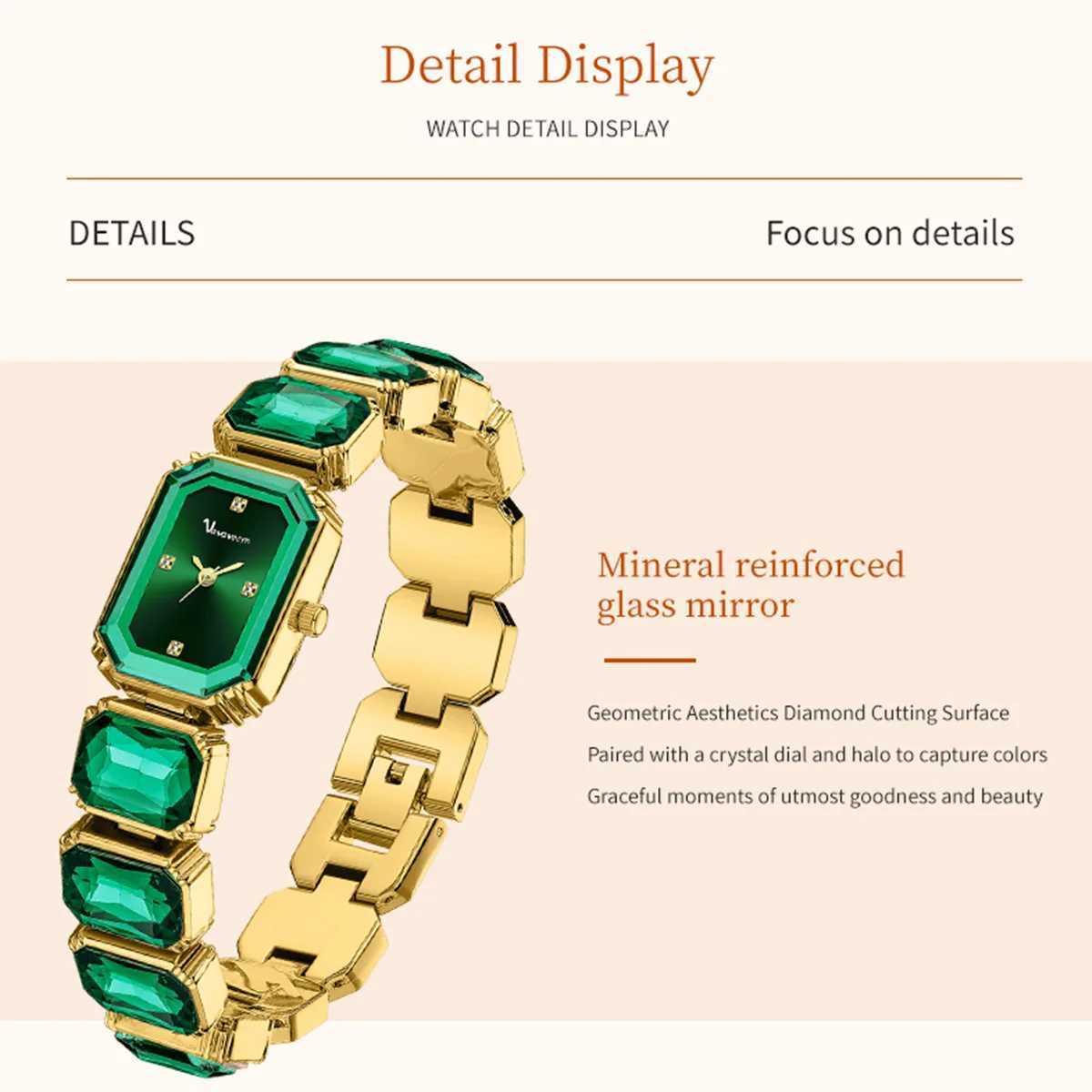 2024 New Luxury Diamond Women Bracelet Fashion Rose Gold Stainl Steel Str Original Quartz Movement Ladies relojXJ250701