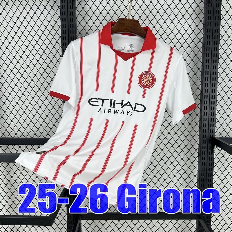 Girona 25-26 Home Kit soccer jerseys Stuani Tsygankov 2025 2026 away third football shirts