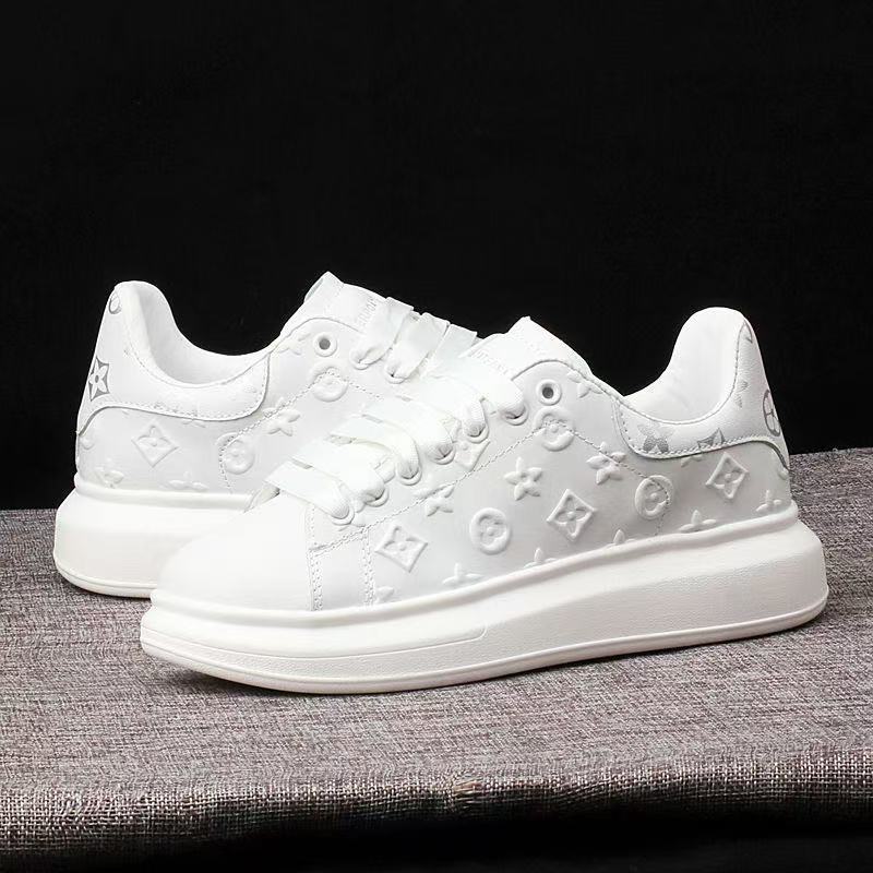 Designer Shoes: New couple fashion, versatile and trendy sports shoes, waterproof and durable sneakers, breathable white sneakers, casual shoes, Free 