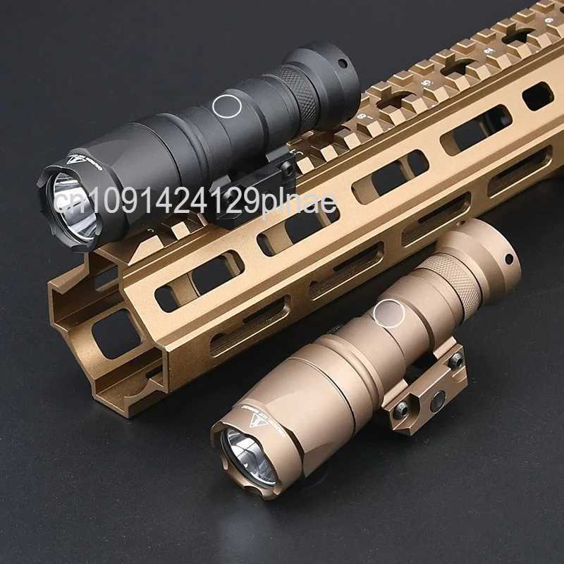 Tactical SF M300A M300B Airsoft Gl El Feneri ift Anahtar AR15 Tfek 20mm Ray Avclk Silah LED Silah Lambas zcilik IklarXJ250701
