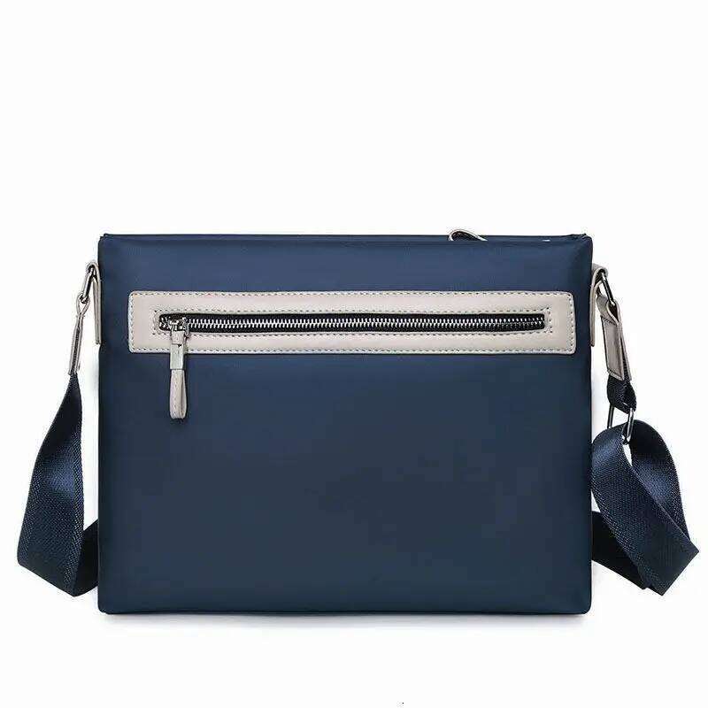 Casual Men Crossbody Messenger Bags Male Waterproof Short Trip Business Zipper Shoulder Bag Good Qualtiy
