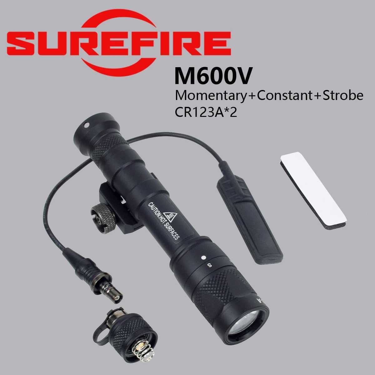 Tactical SureFire M300 M600 Upgrade M300V IR M600V IR Infrared LED Scout Light Flashlight Hunting Rail Mount Weapon Light XJ250701