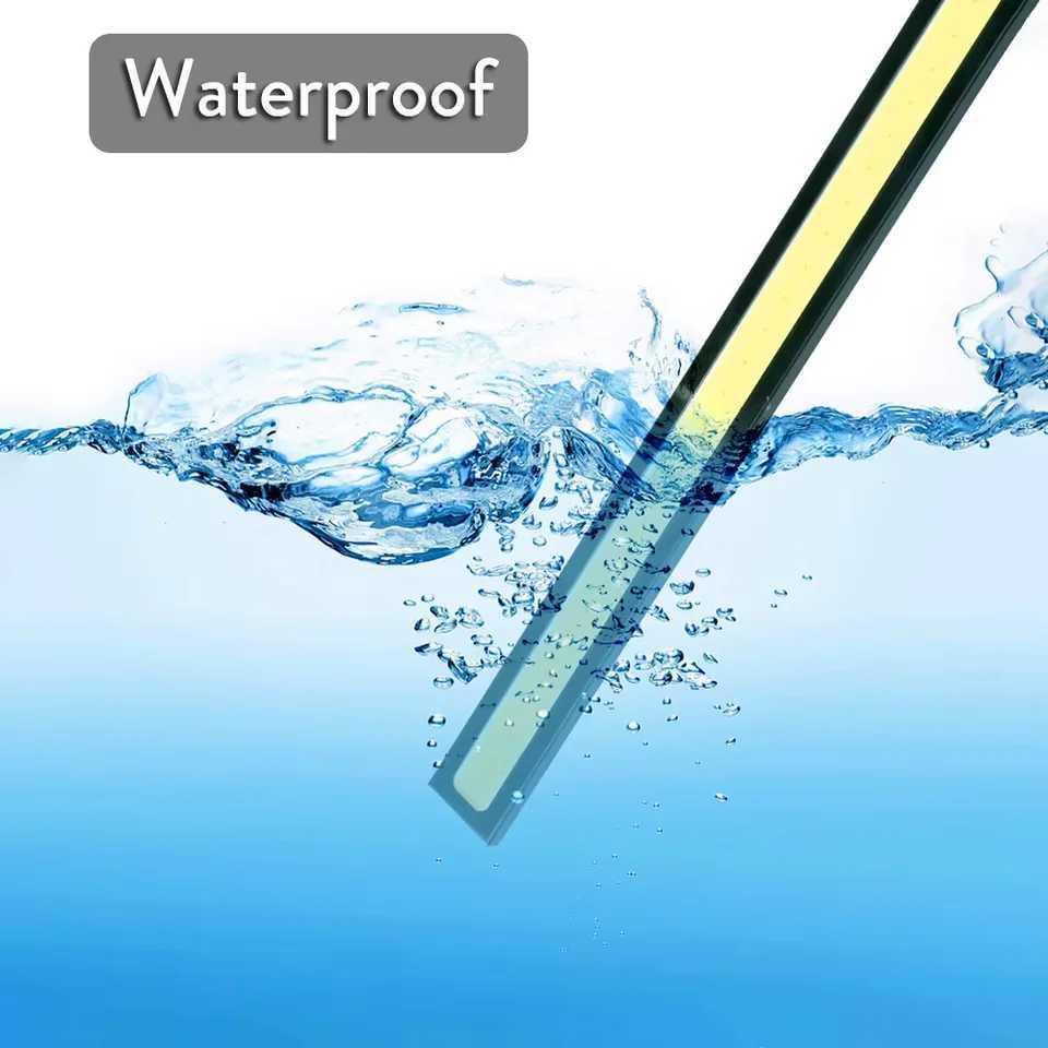 2Pcs 17CM Car LED COB Daytime Running Light Strip 12V Auto DRL Driving Parking Fog Lamp Waterproof For Truck Vehicle Decoration W250701