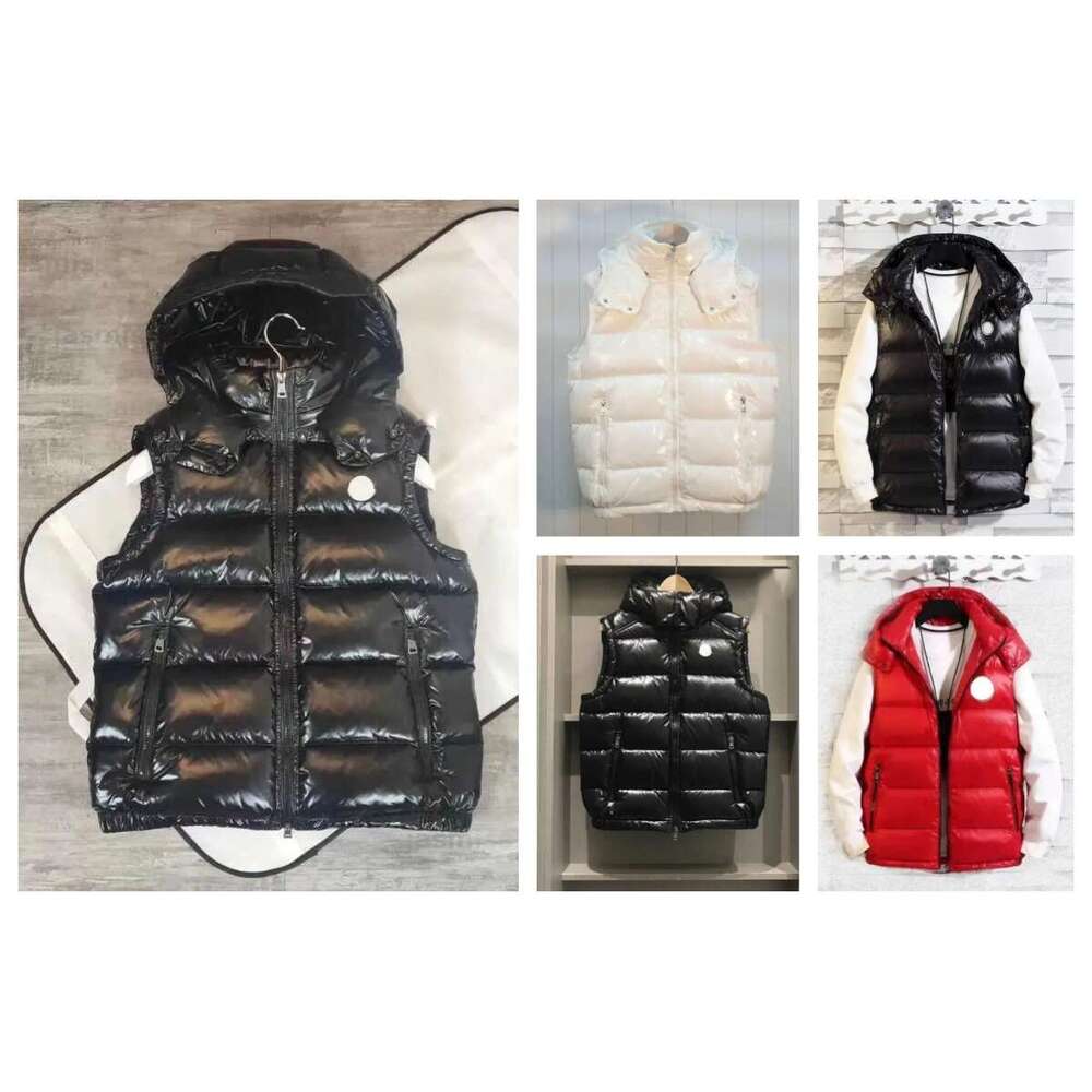 Womens Designer Down Parkas Puffer Vest Luxury Ladies Jacket Woman Coat Windbreaker Lady Sleeveless Hooded Jacket Warm Winter Outwears Bodywarmer BFD2412273