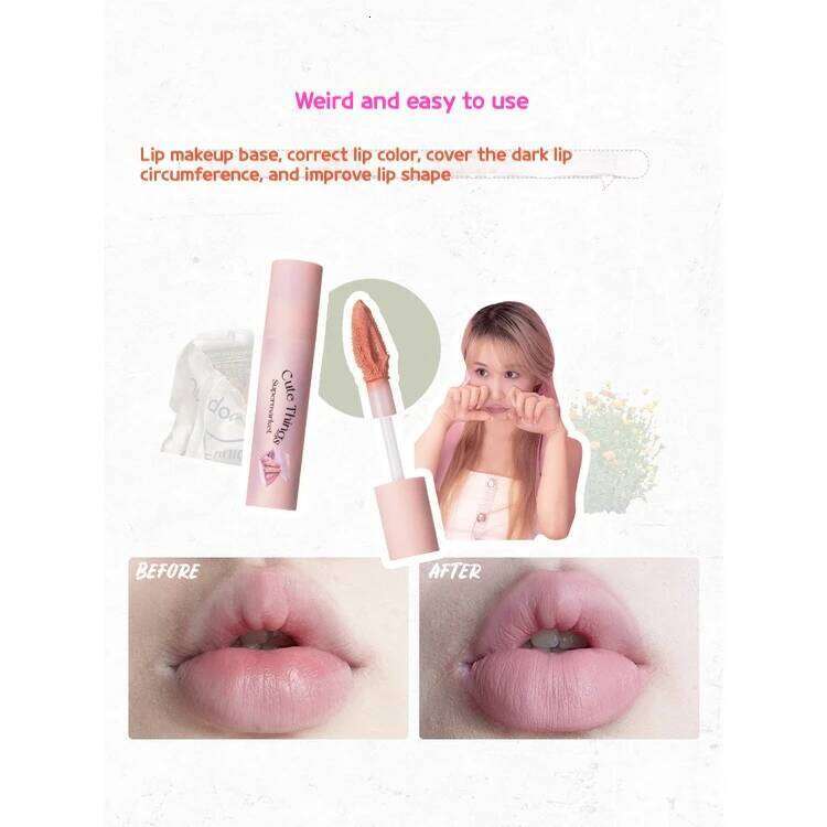 FLORTTE Meria Cream Daily Base d Glaze Light Cover Mist Deep Lip Eraser lipstick lip gloss maquillaje X250702