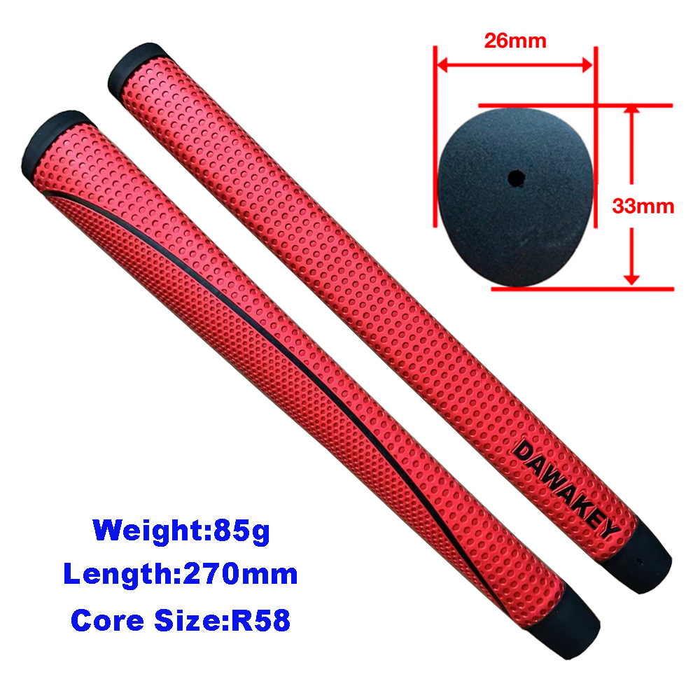 Golf club grip gunstock putter grip manufacturers supply customer LOGO.