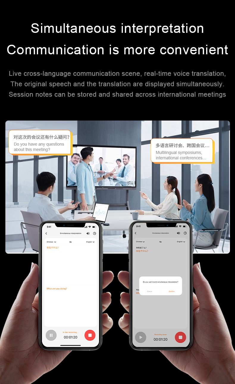 x6 pro smartwatch with realtime translation for conferences