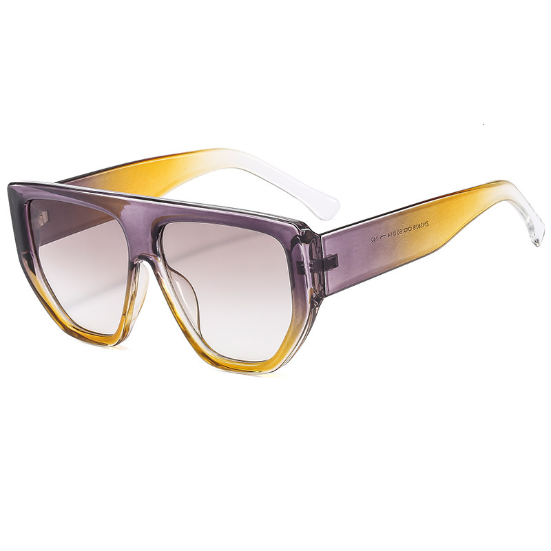 Luxury Designer Sunglasses Fashion Square UV Protection Unisex - Trendy Hip Hop Sun Glasses High Quality