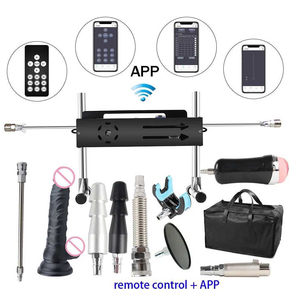 FREDORCH 200W APP Premium sex machine System with Dildo Thrusting Love Sex Machine Remote Control 3-5cm for women sex machine W250702
