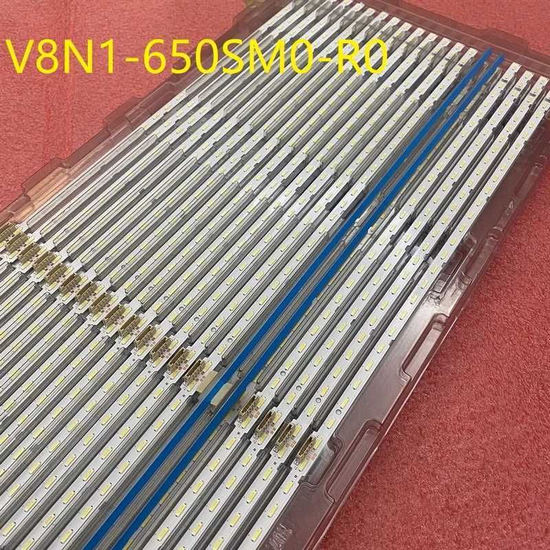 LED Backlight Strip For Samsung UA65RU7100 UE65RU7172U UE65NU6025K UE65NU7100U UE65RU7100 UE65NU7100 UN65RU7100 UN65RU7200 W250701