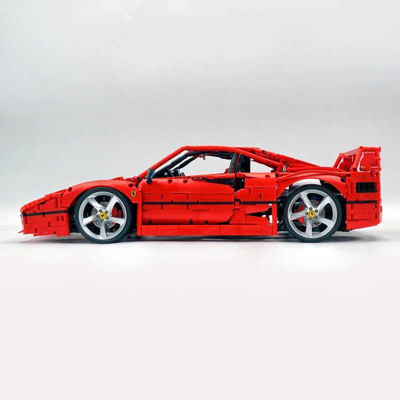 4026PCS Technical LOX Edition F40 Assembly MOC140629 Building Block Car Supercar Model Adult High Difficulty Racing Toys Y250701