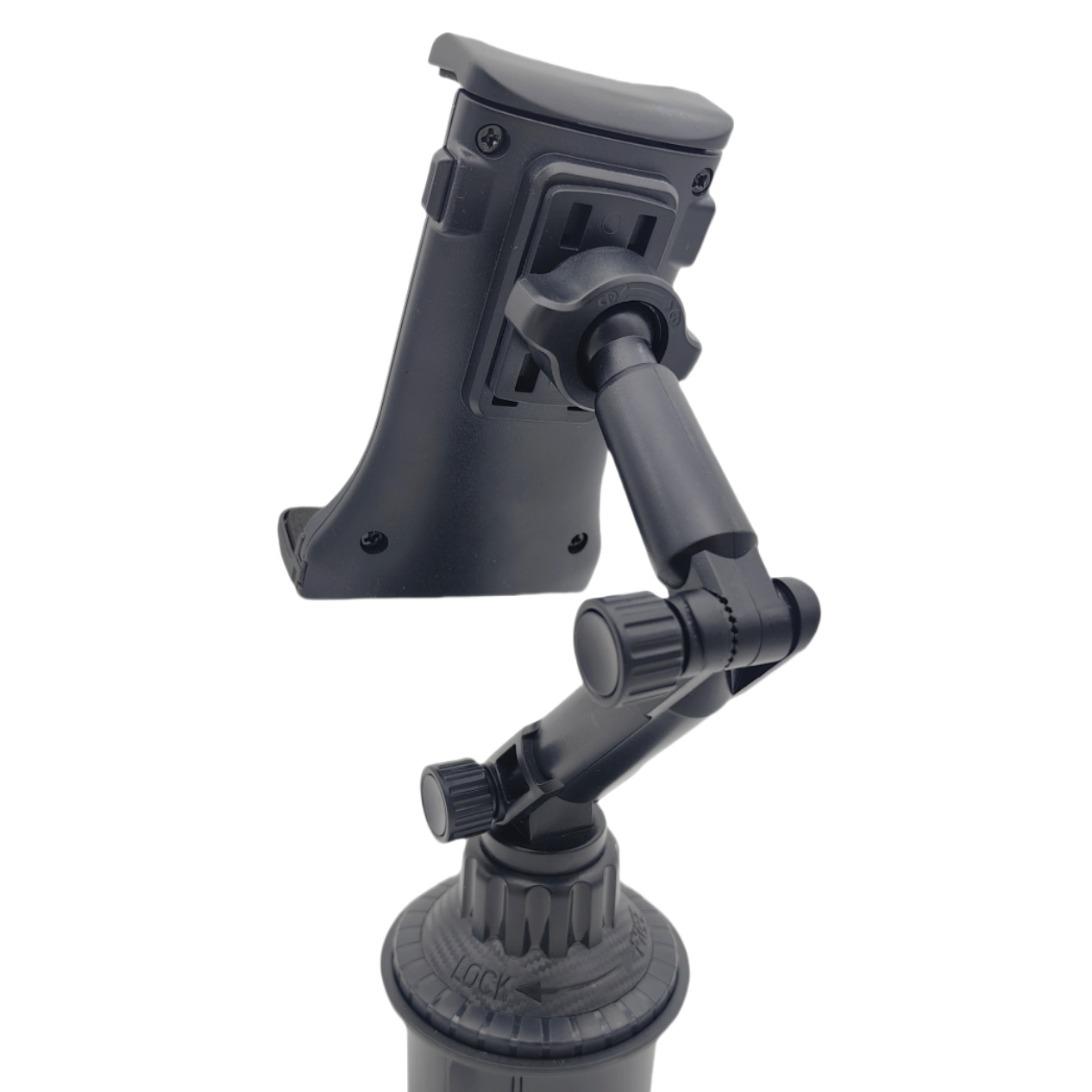 2 in 1 Cup Holder Cell Phone & Tablet Mount Car Cradles Adjustable Gooseneck Holders Compatible for ipad iphone samsung huawei By Sea Shipping