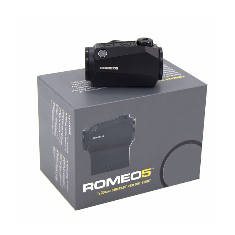ROMEO5 2 MOA Red Dot Sight 1x20mm w/ Mounts Full Markings - SOR52001 US STOCK
