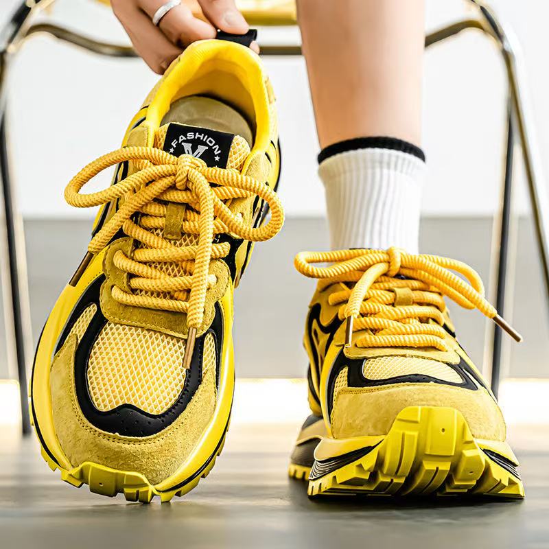 2023 New Designers Trendy Running male Fashion Mix Color Outdoor Sport Sneakers Up Athletic Trainers Shoes d8fc