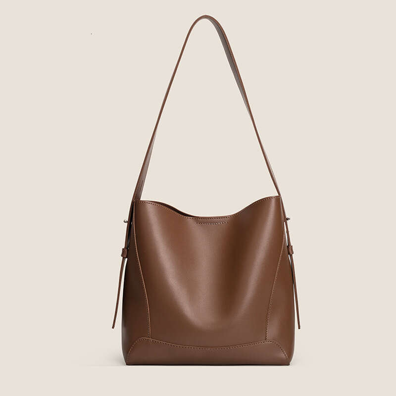 Free shipping fashion designer bag Luxury bag New Women s High End Large Capacity Bucket Soft Leather Versatile Shoulder Crossbody Bag handbag