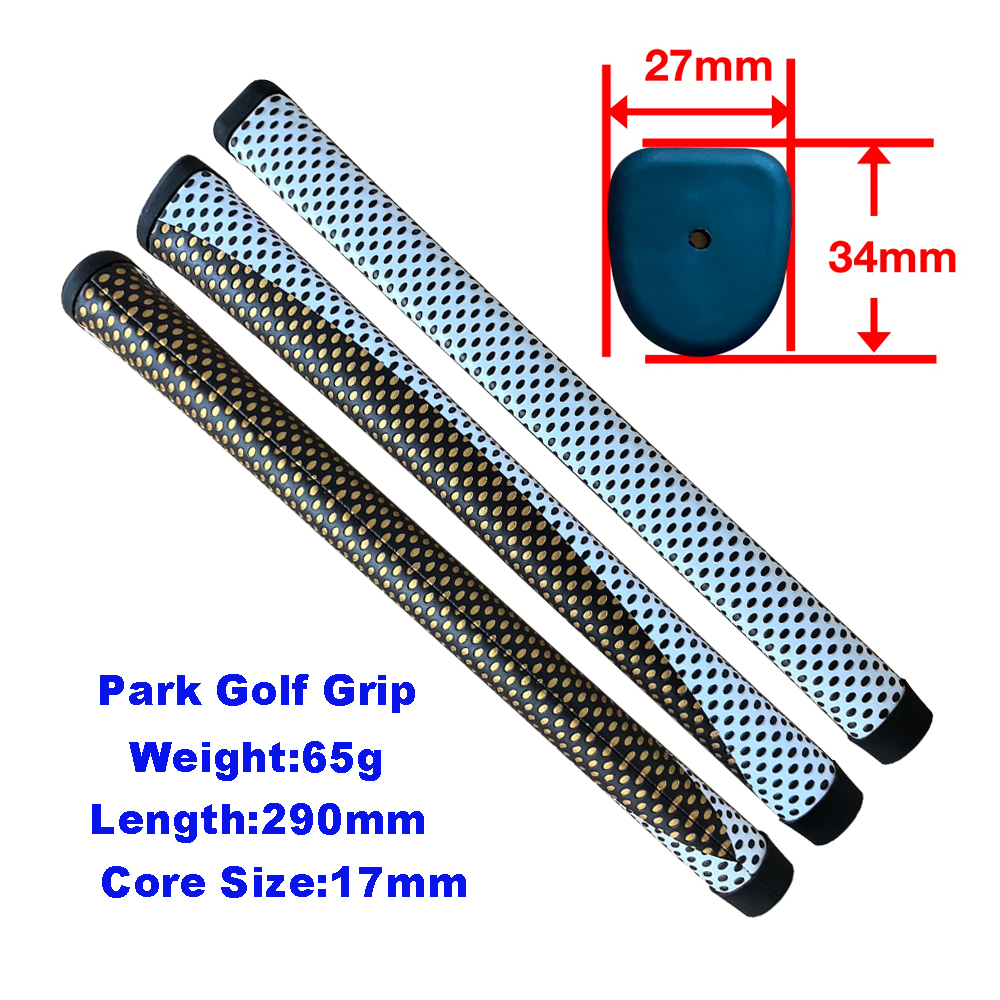 Park golf grip two-color PU leather golf grip manufacturers supply customer LOGO.