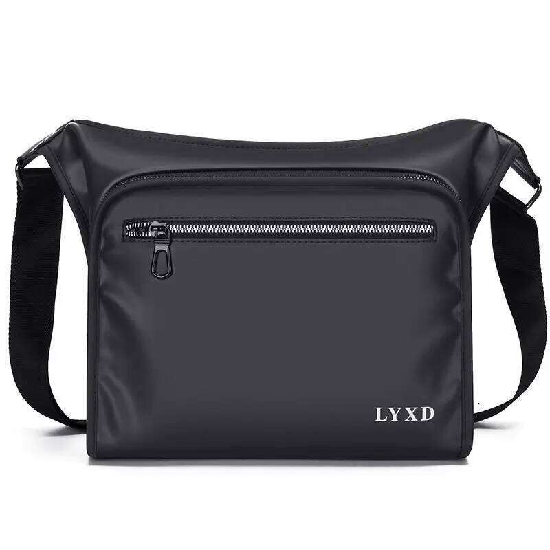 Messenger Nylon Waterpro Of Oxford Cloth Shoulder Casual Men Backpack Small Bag Business Briefcase Black Outdoor Sports Brand