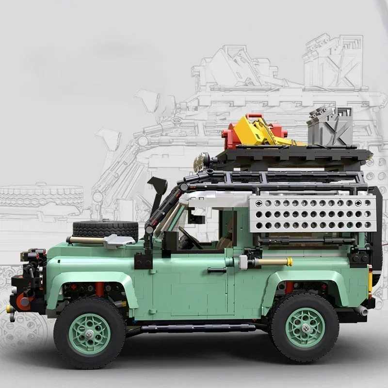 New High-Tech Land Rover Defender 90 Bricks compatible with 10317 Super Off-Road Racing Car Building Blocks 2336pcs Kids Toys Gifts XJ250702