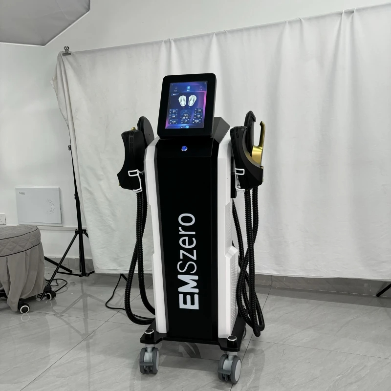 Professional EMSzero HIEMT Muscle Stimulation 6500W RF Machine Body Sculpting Equipment Fat Burning Slimming