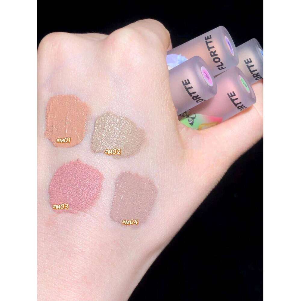 Flortte Shiny Heart Attack Liquid Eyeshadow Shimmer Sequins Glitter Shine Brighten Lying Silkworm Highlighter Eye Makeup Beauty X2507