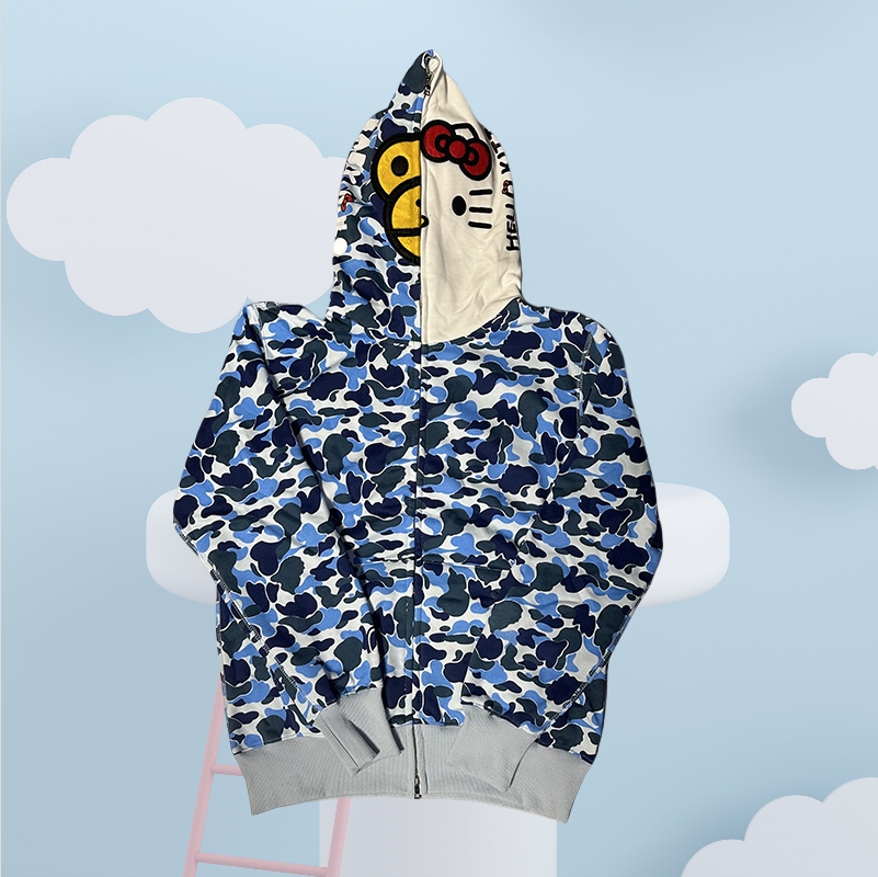 Fashion Camouflage Jacket with Full Zip Up Design Stylish Shark Jacket Unisex Fashion Casual Streetwear Multi Styles M--3XL 03