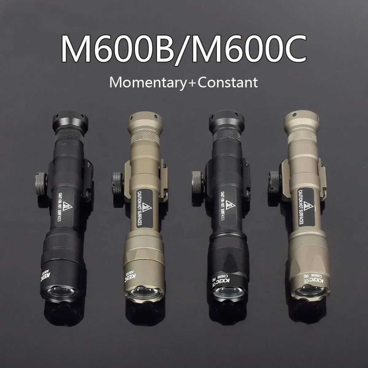 Airsoft Surefire M600C LED Flashlight M600 Series Scout Torch Fit 20MM Rail Air MLOK KEYMOD Mount Hunting M600B Weapon Gun LightXJ250701