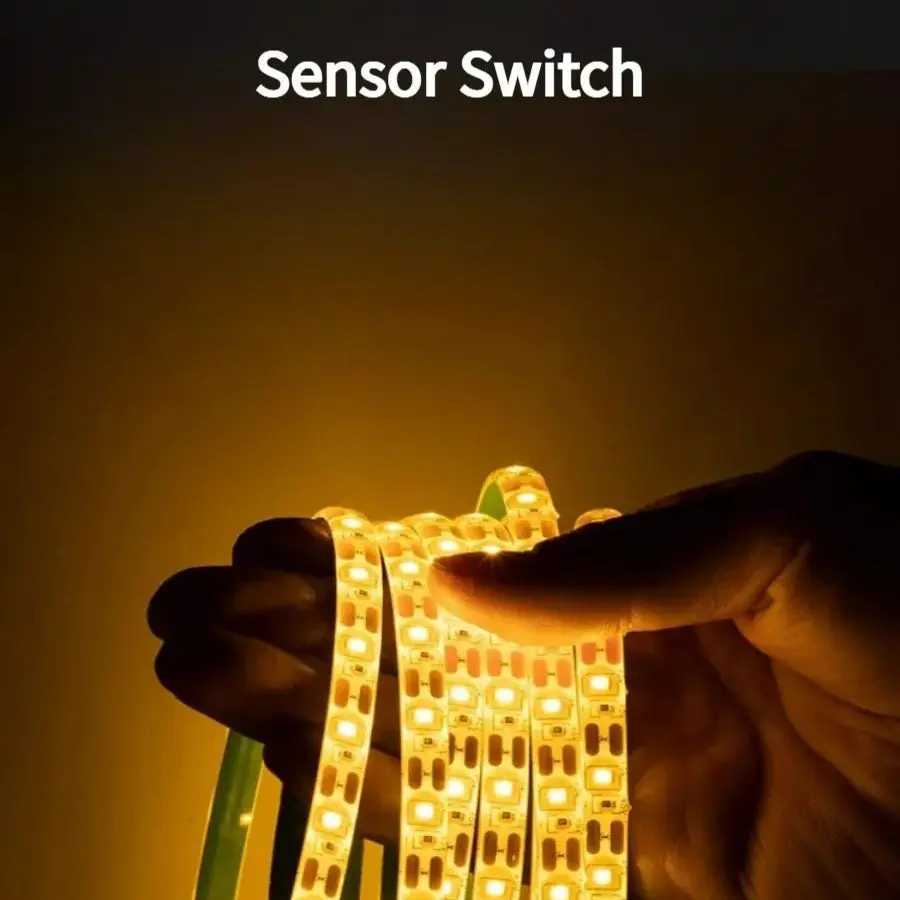 5V USB LED Strip With Hand Sweep/Human Motion Sensor 1M 2M 3M 5M Light Tape Decoration Ribbon for TV Kitchen Room W250701