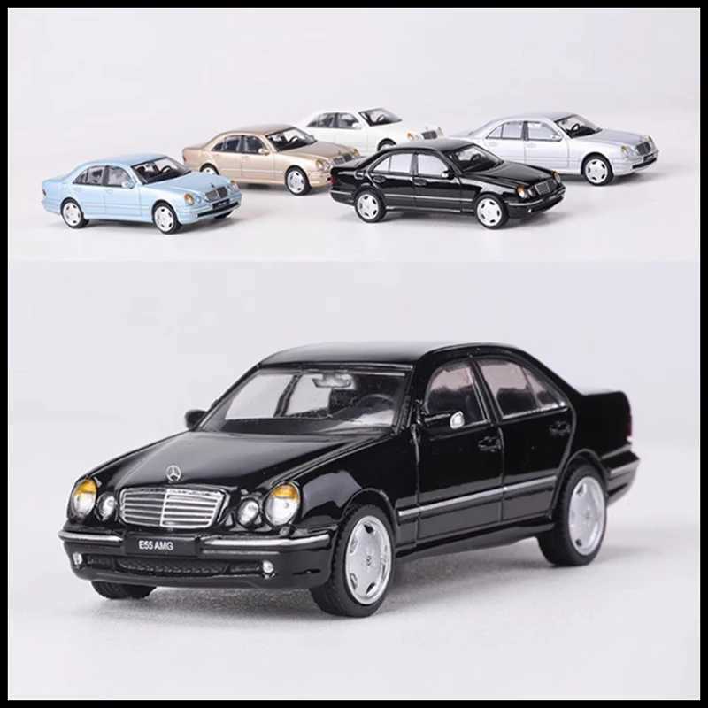 SHADOW Diecast 1 64 Scale E55 AMG W210 Alloy Car Model Static Collection Decorated Holiday Gifts Toys W250702