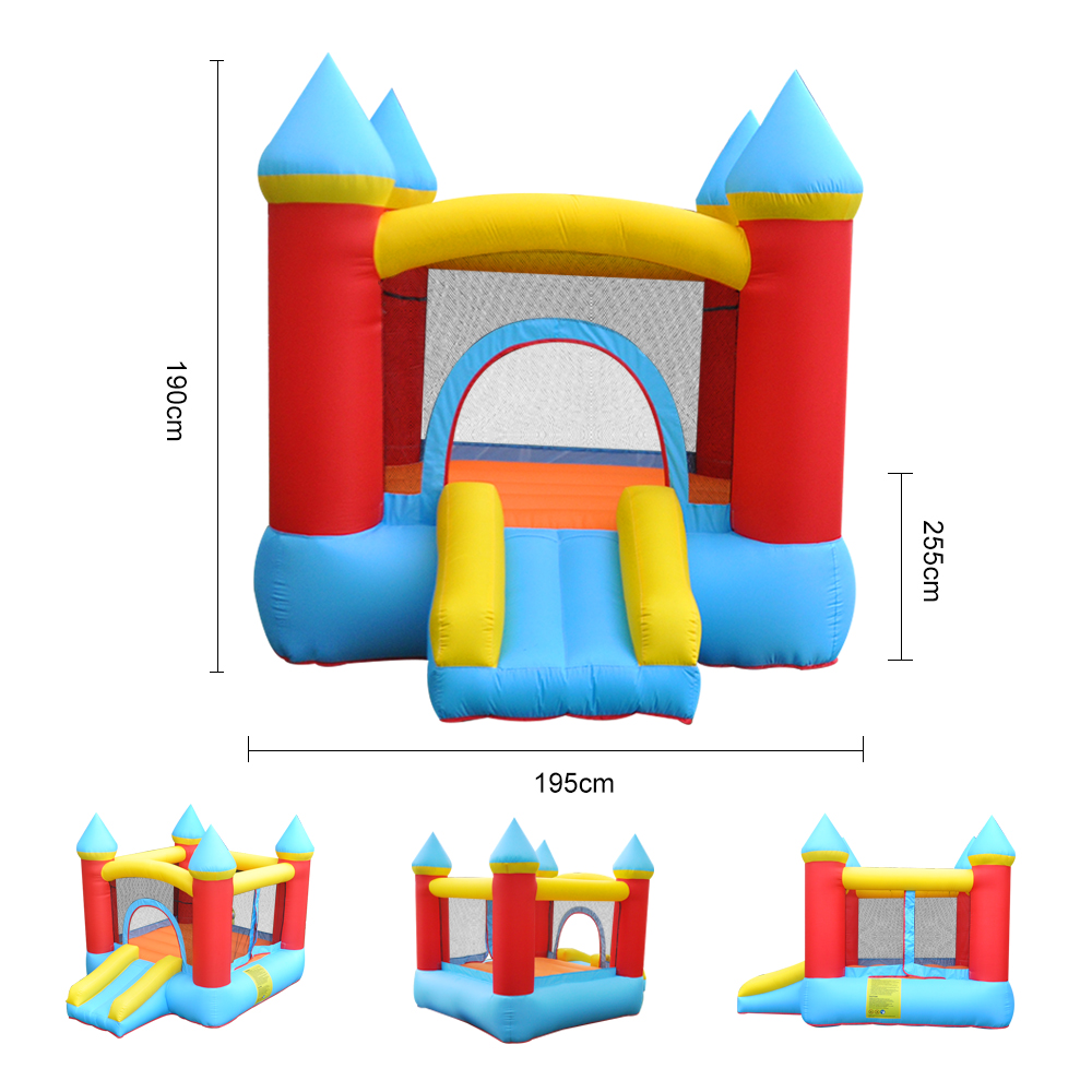 Thickened Inflatable Trampoline for Kids - Secure Wear Resistant Jumping Fun