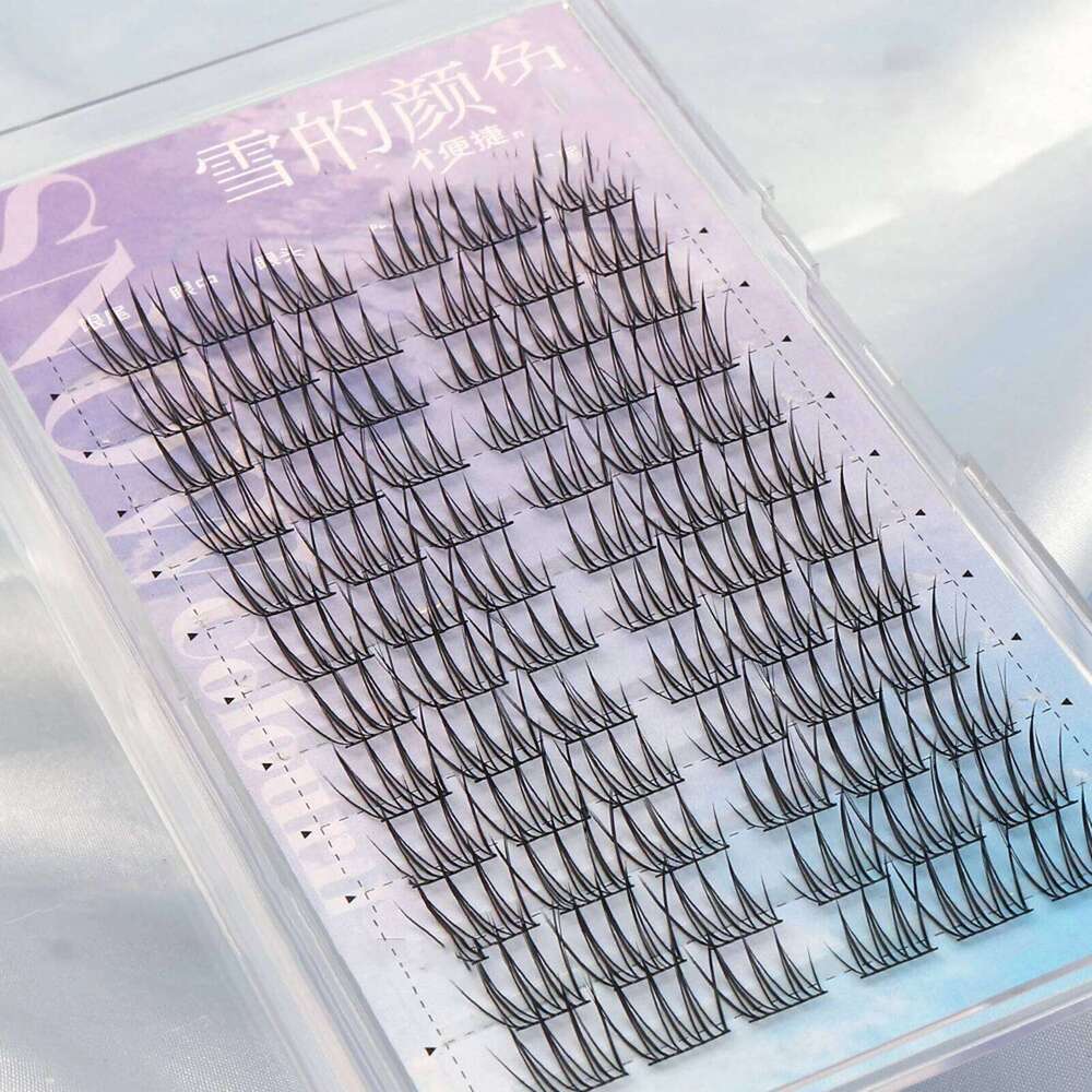 Individual False 12 Lashes Korean Girl Natural Eyelashes Makeup Single Cluster Small Devil Eyelash X250702