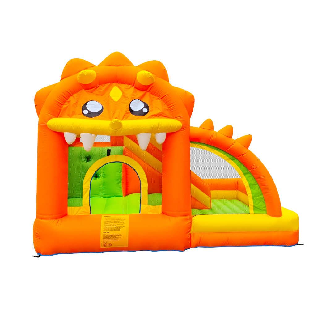 Inflatable Bouncer Lions - Cartoon-Themed Outdoor Playset for Kids