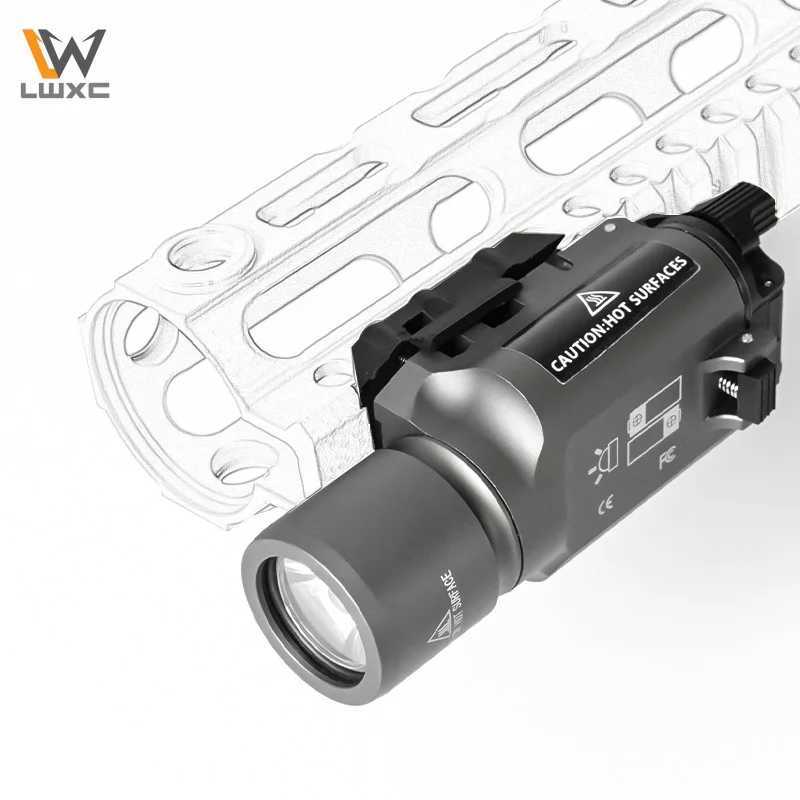 Tactical SF X300 X300U Ultra Scout Light Metal Pistol LED Light Fit 20mm Rail Airsoft Hanging Hunting Flashlight Fit 20mm RailXJ250701