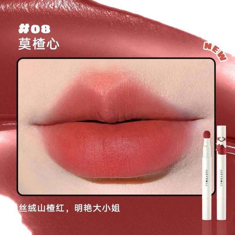 Judydoll Hydrating Non-sticky Powder Cream Cushion Lipstick Matte Stain White Lipsticks Light Lines Lip Clay Cosmetics X250702