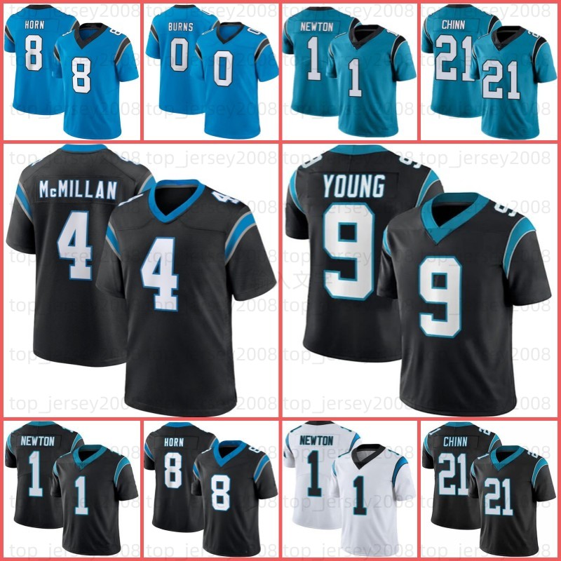 9 Bryce Young Tetairoa McMillan Football Jersey Rico Dowdle Chuba Hubbard Newton Luke Kuechly Xavier Legette Miles Sanders Adam Thielen Jeremy Chinn Bozeman Jaycee