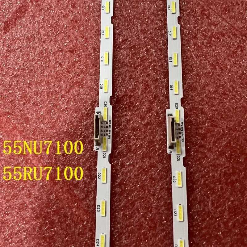 LED Backlight Strip For Samsung UE55NU7093U UE55RU7172 UE55NU7026K UE55RU7090U UE55RU7100 55RU7100 UE55RU7105 UE55NU7100K W250701