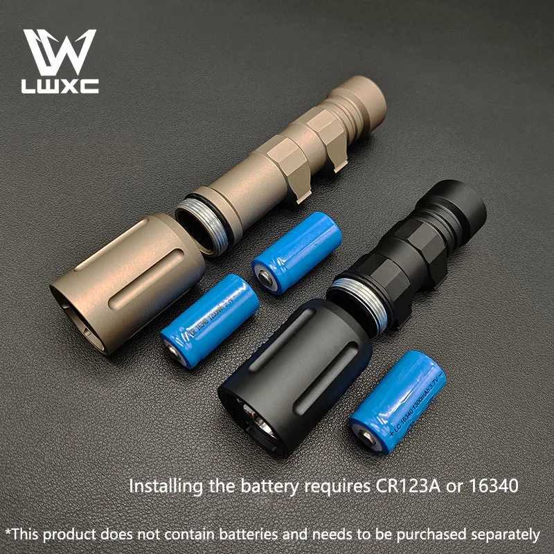 Sotac Tactical CNC V2 1300LM LED White Flashlight High Power Scout Light For Airsoft Hunting Weapon Accessories 20MM Rail XJ250701