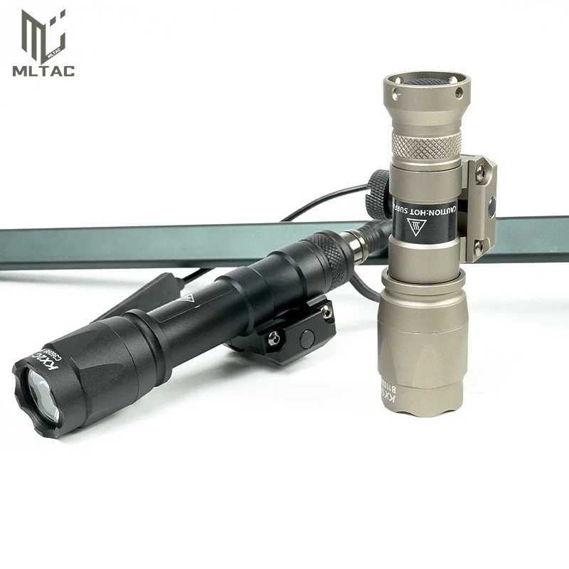 US Warehouse SF M600C M300C X300 X300U Ultra Tactical Scout Light Rifle Weapon Flashlight Hunting Momentary+Constant LED Lamp XJ250701
