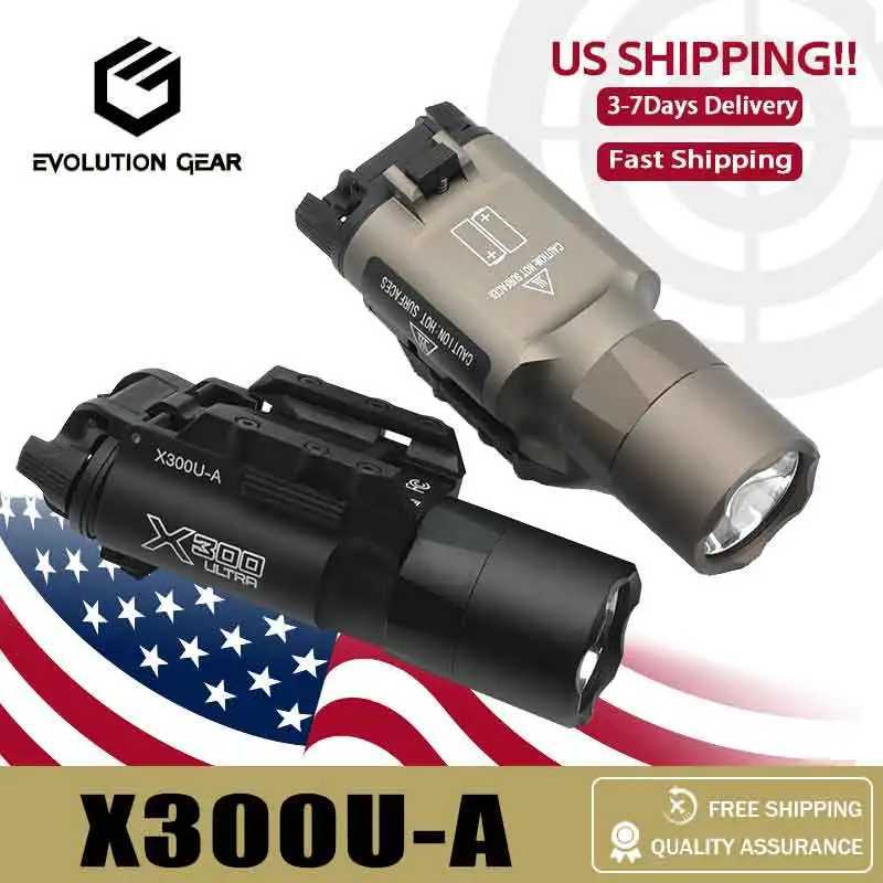 Tactical X300U-A Ultra Pistol Light X300U Weapon Light Constant/Momentary US STOCKXJ250701