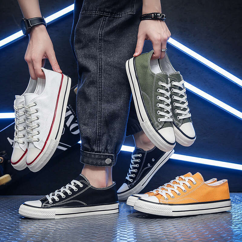 Dou Chuan New Canvas Trendy Unisex Couple Casual Youth Sneakers Men's Shoes Large Size