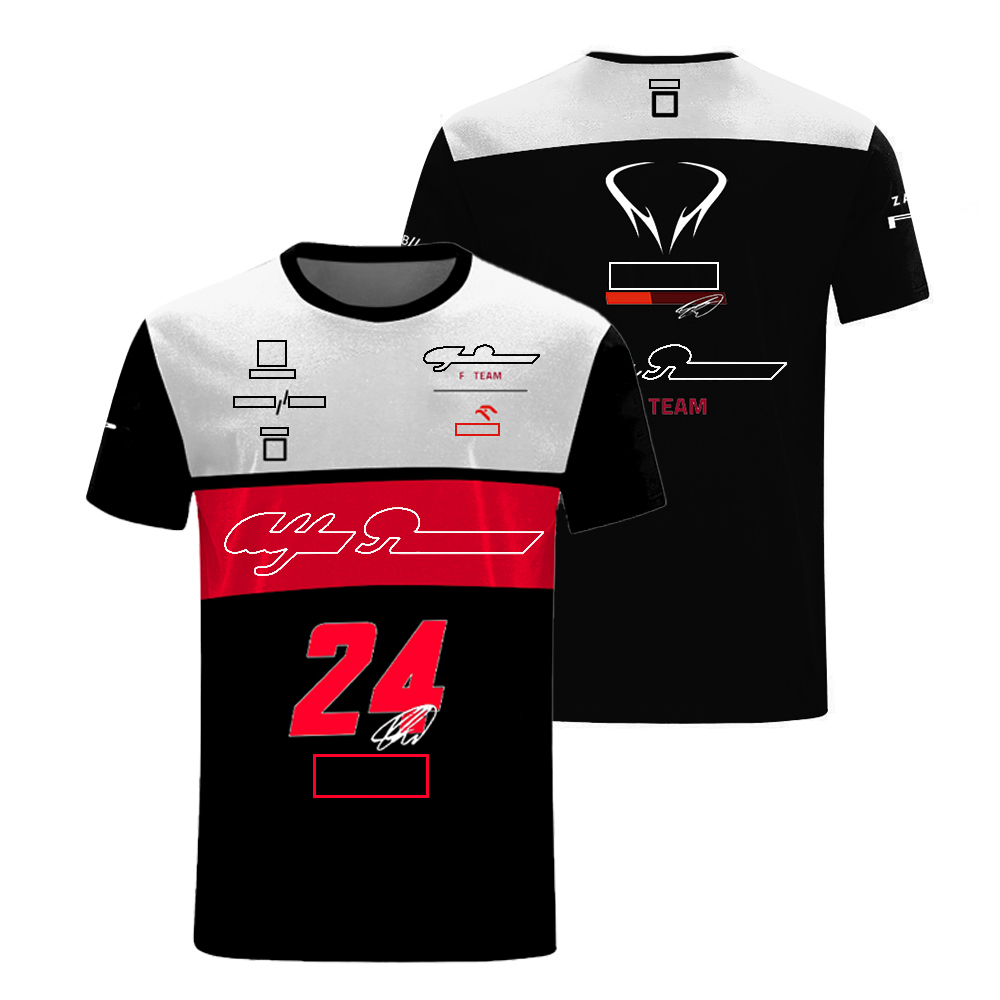 F1 Fans T-shirt Formula 1 Team Men's Jersey Tee Summer Driver Quick-dry Breathable Round Neck T-shirts Plus Size Custom free shipping