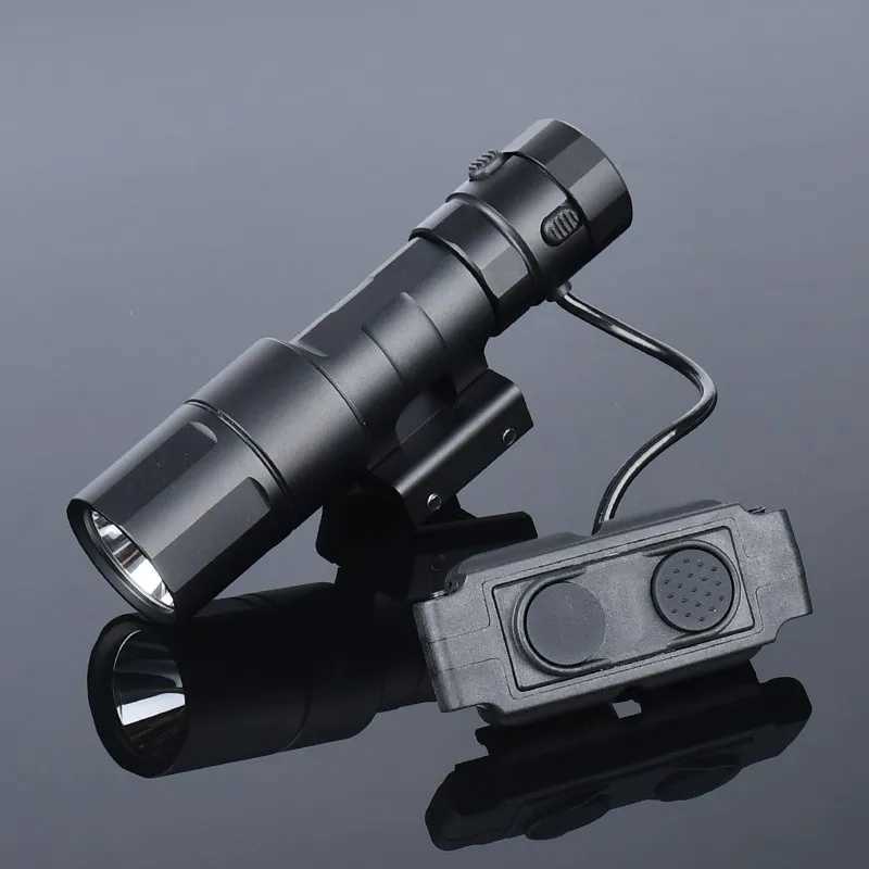 WADSN REIN 2.0 Tactical Flashlight 1300 Lumens Airsoft Rein 2 Cloud Defensive Hunting Scout Light Dual Function Switch 20MM Rail XJ250701