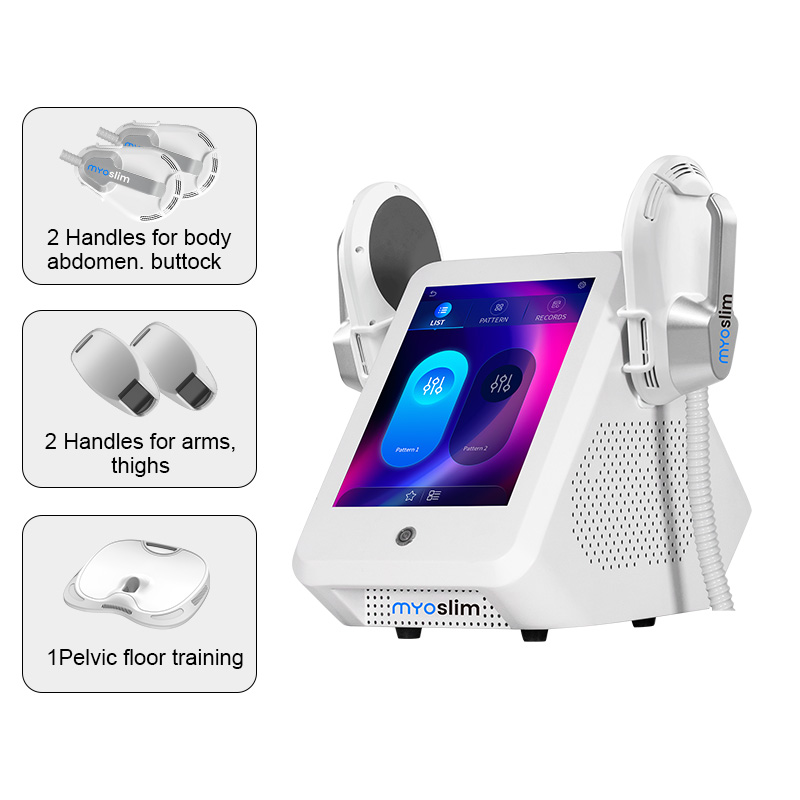 Myoslim Ems Body Shaping High Power Machine For Burning Fat and Building Muscle, Slimming Equipment For Abdomen, Buttocks, Arms, Thighs