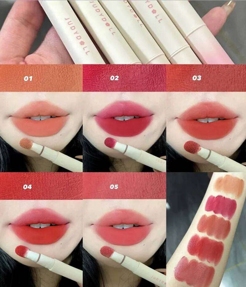 Judydoll Matte Lipstick Silky Powder Cream Waterproof Long Lasting Veet Lip Glaze Plump Lips X250702