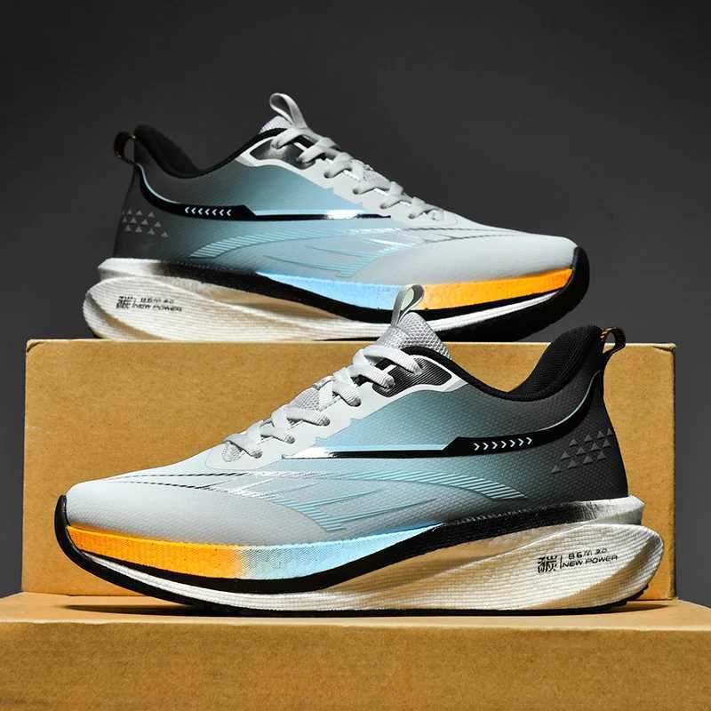 Men Running Shoes Woman Trainer Race Breathable Couple Sneakers Men Sneakers Lace Up Toe Cushioning Shoes for Men Carbon Plate Z250702