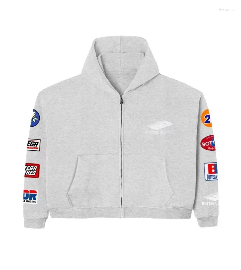 Men's Hoodies Men Hoodie Sweatshirts Harajuku Style Gothic Tracksuit Clothing Retro Zipper Sweatshirt Trendy