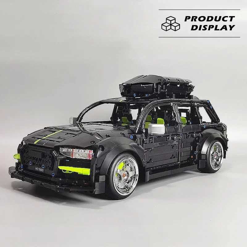 Technical R Avant Car Station Wagon Model Building Blocks MOC Bricks 1 10 Size MINI Cooper Red Car SUV Toys For Boys Kid Gifts Y250701