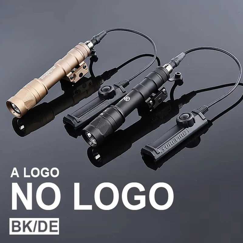 Tactical Airsoft M600W M300W SF Flashlight Tactical Gun Light Strobe Weapon Light SF M600W Rifle Lamp Dual-function Remote Switch XJ250701