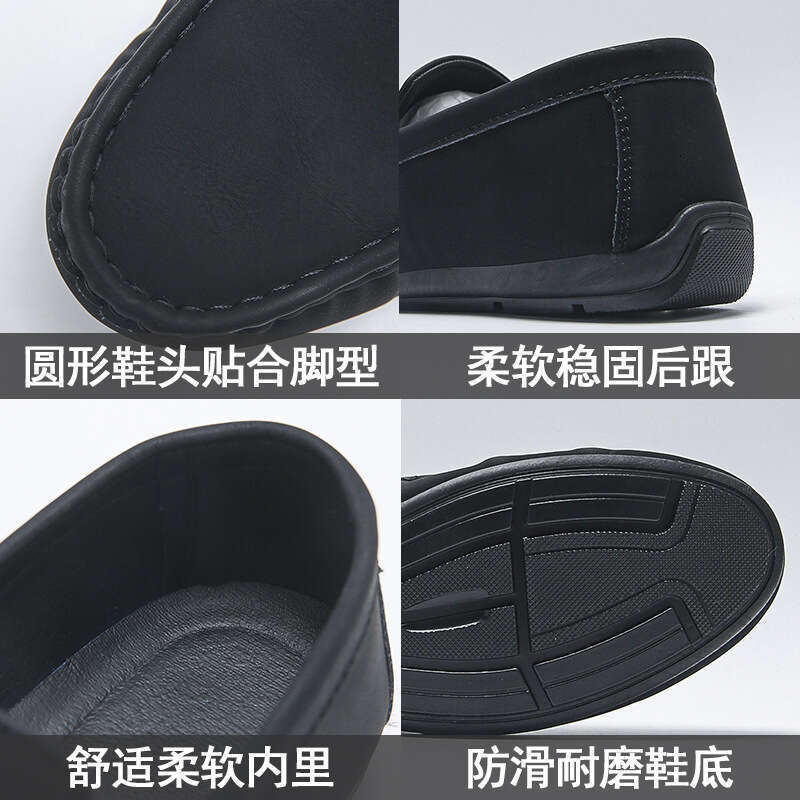 Loafers 2024 Summer New Low-top Breathable Trendy Fashion free shipping big size Slip-on Casual Men's Lazy Shoes