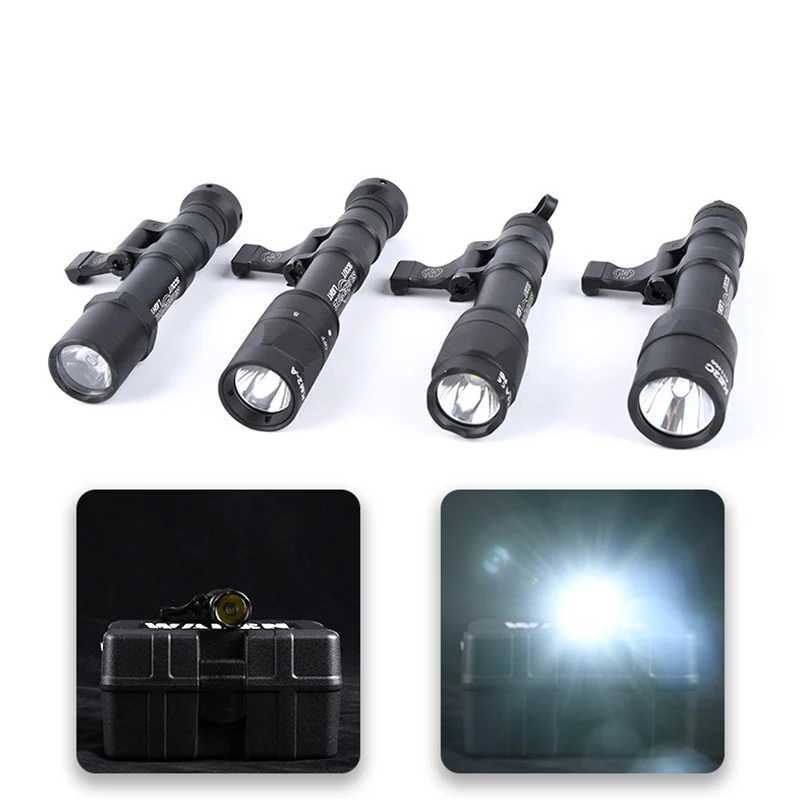 WADSN M640 M640C Tactical Surefire Flashlight AR15 Rifle Weapon Airsoft Light strobe Mlok Keymod Pictinny 20mm Rail Hunting LampXJ250701