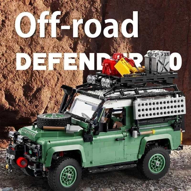New High-Tech Land Rover Defender 90 Bricks compatible with 10317 Super Off-Road Racing Car Building Blocks 2336pcs Kids Toys Gifts XJ250702